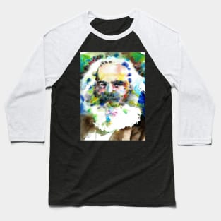 KARL MARX watercolor portrait .1 Baseball T-Shirt